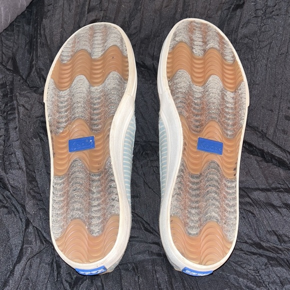 KEDS Dream Foam Slip On Sneakers in blue and white stripes - Picture 4 of 9